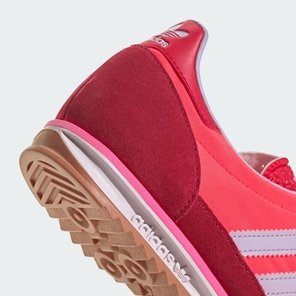 9W - [NEW] Women's adidas SL 72 OG Shoes 'Solar Red' JH7392 - Picture 8 of 11